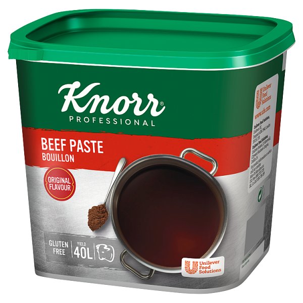Knorr Professional Beef Paste Bouillon 1kg, Case of 2 Knorr