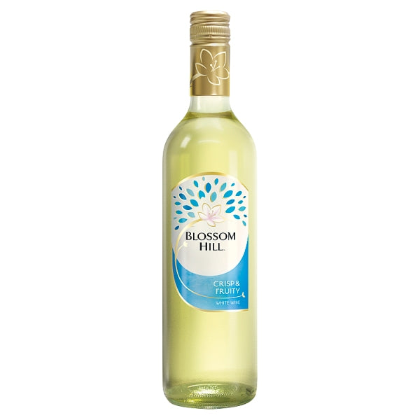 Blossom Hill Crisp & Fruity White Wine 750ml, Case of 6 Blossom Hill