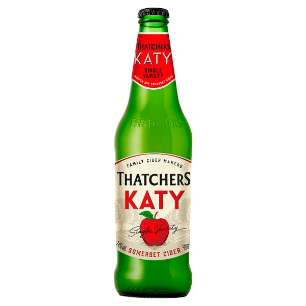 Thatchers Katy Somerset Cider 500ml, Case of 6 British Hypermarket-uk Thatchers