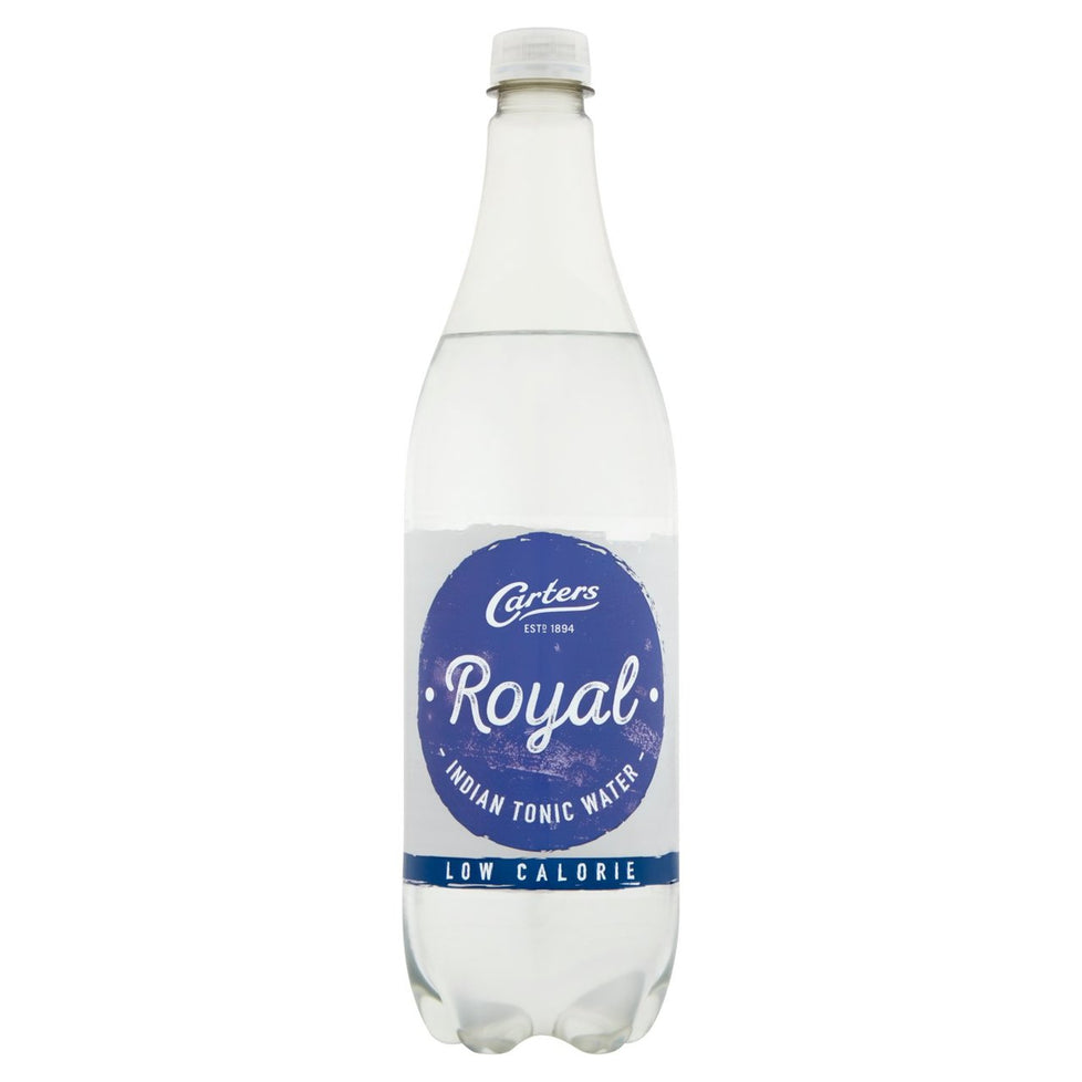 Carters Royal Indian Low Calorie Indian Tonic Water 1 Litre, case of 12 Carters