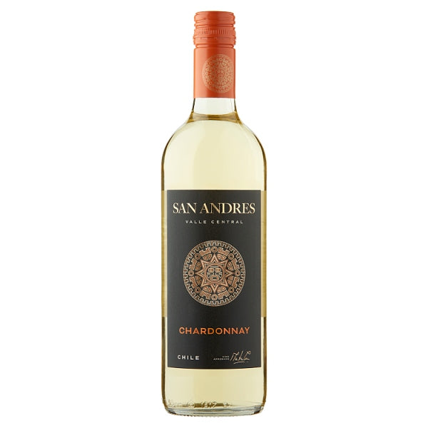 San Andres Chardonnay 75cl, Case of 6 British Hypermarket-uk San Andres