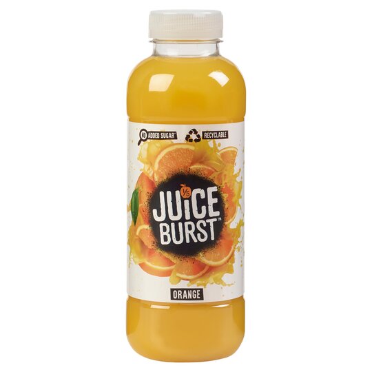JUICEBURST™ Orange 500ml, Case of 12 Juice Burst