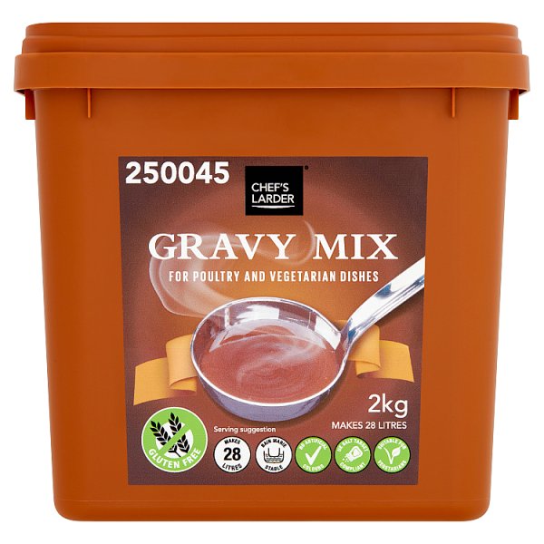 Chef's Larder Gravy Mix 2kg, Case of 2 Chef's Larder