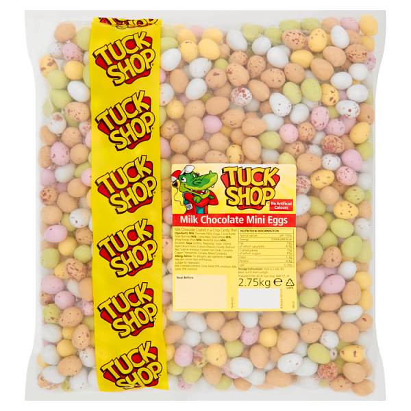 Tuck Shop Milk Chocolate Mini Eggs 2.75kg Tuck Shop