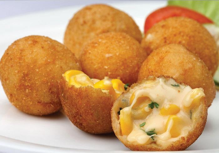 Frozen New Hot Spicy Cheese Balls (No Onion), Pack of 20 British Hypermarket-uk
