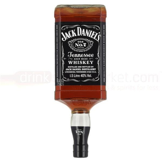 Jack Daniel's Old No.7 Tennessee Whiskey 1.5lt British Hypermarket-uk