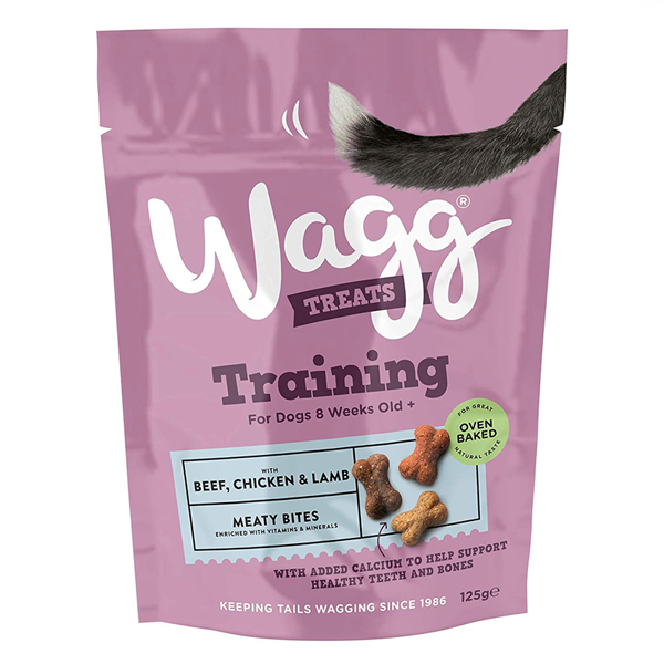Wagg Training Treats Beef, Chicken & Lamb 100g, Case of 8 Wagg