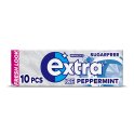 Wrigley's Extra Ice Peppermint Chewing Gum Sugar Free 10 Pieces, Case of 30 British Hypermarket-uk Wrigley's